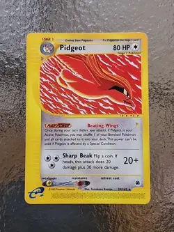Pokemon Pidgeot Expedition TCG Card 59/165 Regular Rare, LP Condition - Image 1