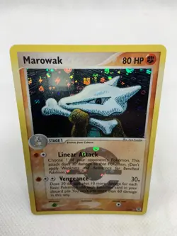 Pokemon Marowak 7/112 FireRed & LeafGreen Reverse Holo Rare Rare Card - Image 4