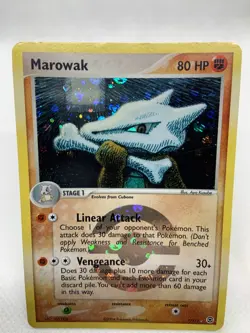 Pokemon Marowak 7/112 FireRed & LeafGreen Reverse Holo Rare Rare Card - Image 5