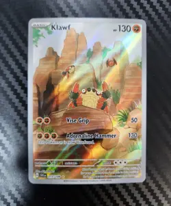 Klawf 217/198 Illustration Rare Scarlet & Violet Pokemon Card - Image 1