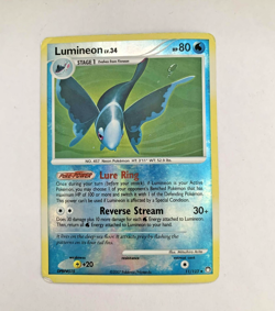 Pokemon Card • Lumineon Diamond & Pearl Majestic Dawn 11/123 Reverse Holo - Image 1
