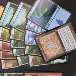 Commander Magic Deck with 100 MTG Cards - *Primeval Spawn 5 Color DOMAIN theme* - Image 4