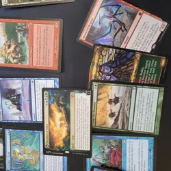 Commander Magic Deck with 100 MTG Cards - *Primeval Spawn 5 Color DOMAIN theme* - Image 5