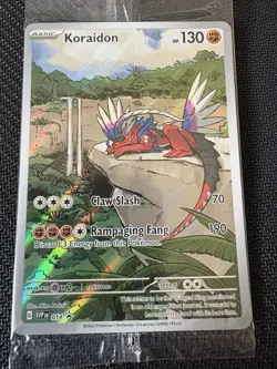 Pokemon TCG Koraidon EX Special Illustration 014 Promo Card NM - Image 2