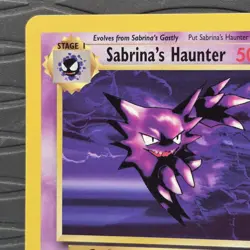 Sabrina's Haunter Gym Heroes 58/132 Uncommon Pokemon Card - Image 2