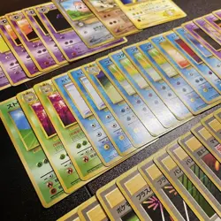 Pokemon Cards Old Back 45 Cards Bulk Sale Collection Trading Game - Image 5