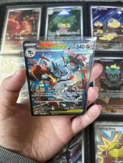 Pokemon TCG Mega Lucario EX Holo Card Me01 179/132 Special Rare 340 HP - Image 4