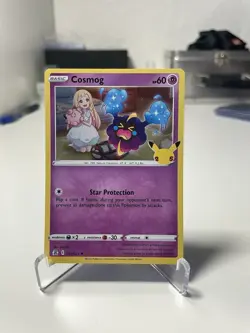 Pokemon TCG Cosmog Holo Rare Card Celebrations 013/025 - Image 1