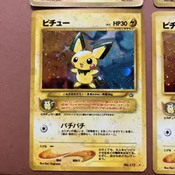 Pokemon Cards Old Back Surfing Pikachu Pichu Bulk Sale Collection - Image 4