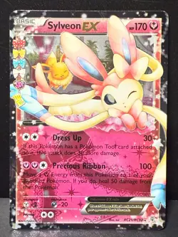 Sylveon EX RC21/RC32 XY Generations Radiant Collection 20 Pokemon Card - Image 1