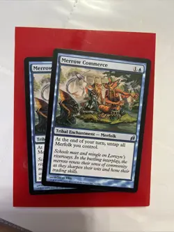 2x MTG Magic the Gathering Merrow Commerce Lorwyn Card Regular - Image 1