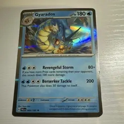 Pokemon Gyarados Evolutions Holo Rare Stage 1 130 HP 34/108 180 Attack Card - Image 1
