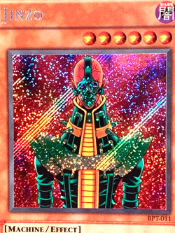yugioh Jinzo BPT-011 SECRET Leak all over card Near Mint - Image 4
