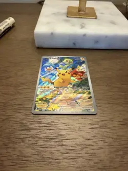 Pokemon Pikachu Promo Holo Card 027 Adventuring Together 60 HP Scarlet & Violet - Image 3