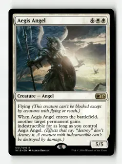 Aegis Angel - #1 - Non-Foil - Near Mint - MTG - Image 1