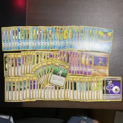 Pokemon Cards Old Back 150 Cards Bulk Sale Collection Trading Game - Image 1