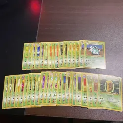 Pokemon Cards Old Back 150 Cards Bulk Sale Collection Trading Game - Image 2