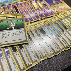 Pokemon Cards Old Back 150 Cards Bulk Sale Collection Trading Game - Image 4