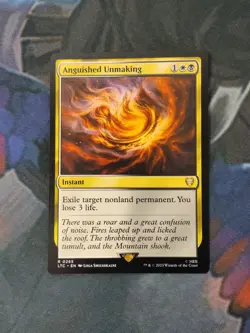 Anguished Unmaking | 7% Off 2+ | UB: LOTR | NM | MTG - Image 1