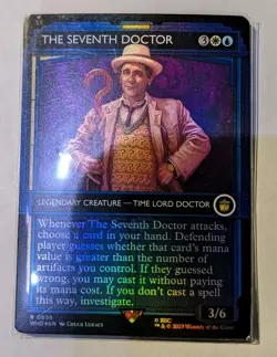 The Seventh Doctor (Showcase) Universes Beyond: Doctor Who Foil - MTG RARE - Image 1