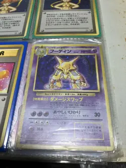 Pokemon Cards Misty Erika Old Back Card Collection Set - Image 2