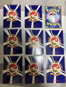 Pokemon Cards Misty Erika Old Back Card Collection Set - Image 5