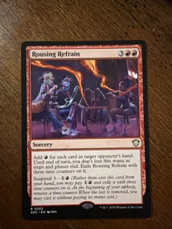 NM Rousing Refrain, MTG, Strixhaven Commander, Magic the Gathering, 253 - Image 1