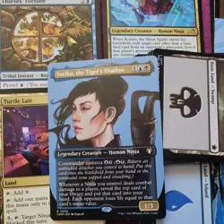 Advanced Beginner Magic Commander Deck - NINJA ROGUES Tribal Yuriko Full Art Fun - Image 1