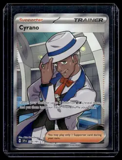 2024 Pokemon Surging Sparks Ultra Rare Cyrano 230/191 (CF) - Image 1