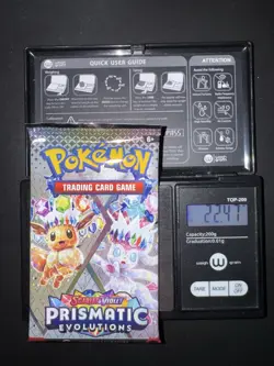 1x 22.47 Gram🔥 Prismatic Evolutions Pack! Sealed! PRE S&V Pokemon - Image 1