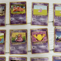 Pokemon Cards Old Back Psychic Set Collection Trading Game - Image 3