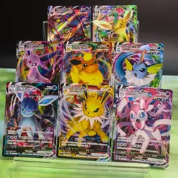 Pokemon TCG Chinese Umbreon Espeon Sylveon Glaceon Flareon Jolteon RRR lots of 8 - Image 1