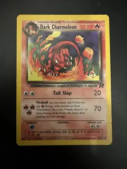 Pokemon TCG Dark Charmeleon 32/82 W Stamp Promo Heavily Played - Image 1
