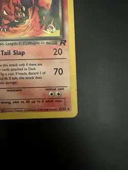 Pokemon TCG Dark Charmeleon 32/82 W Stamp Promo Heavily Played - Image 5