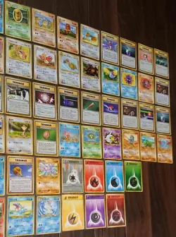 Pokemon Cards Snorlax Type Summary Last Set Old Back Collection - Image 3