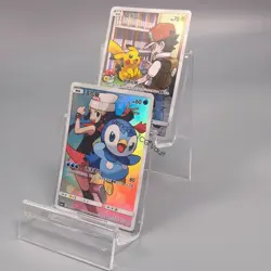 Pokemon TCG S-Chinese Piplup Pikachu CHR lots of 2 - Image 1