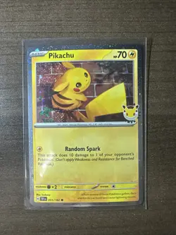 Pikachu (Pokemon Day 2026) 051/162 Black Star Promo - Image 1