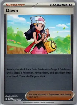 🇨🇦 Dawn - U 87/94 - Phantasmal Flames ✨ Reverse Holo ✨ Pokemon - NM - Image 1