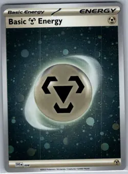 Basic Metal Energy (Cosmos Holo) 008 Scarlet & Violet Energies - Pokemon - NM - Image 1