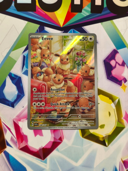 Eevee 188/167 IR Illustration Rare Pokemon Twilight Masquerade - Image 1