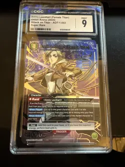 Annie Leonhart Female Titan Union Arena Cgc 9 Attack On Titan - Image 1