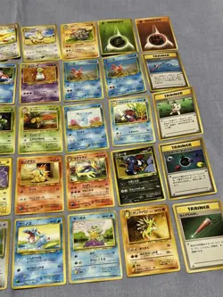 Pokemon Cards Old Back Bulk Sale Blastoise Sakaki Machamp Forretress Aerodactyl - Image 3