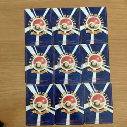 Pokemon Cards Old Back Holo Set 9 Cards Collection Trading Game - Image 2