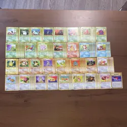Pokemon Cards Old Back Jungle Normal Cards Complete Set Collection - Image 1