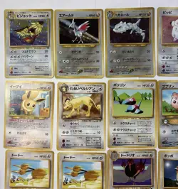 Pokemon Cards Old Back Colorless Pidgeot Porygon Chansey Set 22 Cards - Image 2