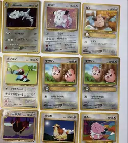 Pokemon Cards Old Back Colorless Pidgeot Porygon Chansey Set 22 Cards - Image 3