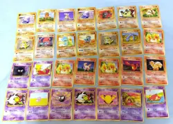 Pokemon Cards Old Back 130 Cards Bulk Sale Collection Rare - Image 5