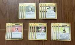 Pokemon Cards Old Back Staple Cards Summary Collection Trading Game - Image 1
