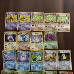 Pokemon Cards Old Back Bulk Sale Bad Series Collection Trading Game - Image 2