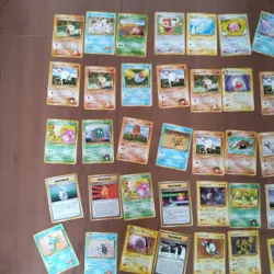 Pokemon Cards Old Back 280 Cards Bulk Sale Collection Trading Game - Image 5